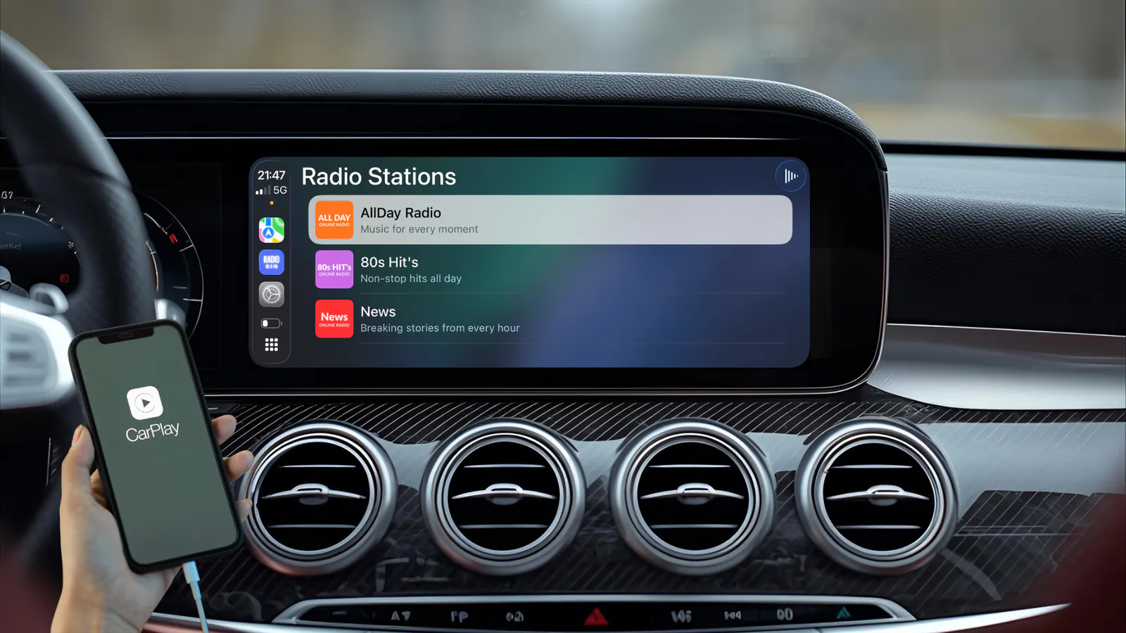 Apple CarPlay & Android Auto